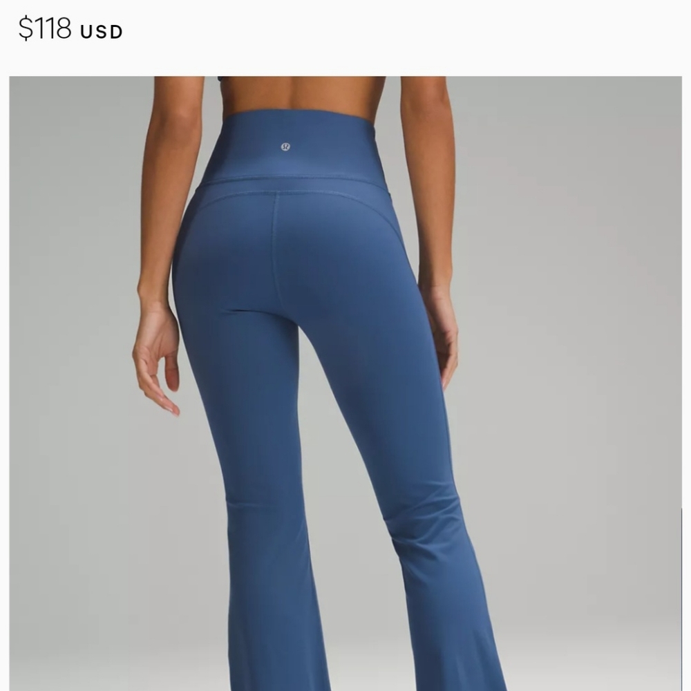 Lululemon groove pant SHR flare Nulu